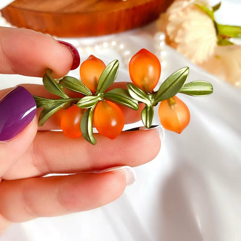 2020 NEW Elegant Retro Freshwater Pearls Plant White Bell Orchid Leaves Flowers Bracelet for Women Party Jewelry Gift